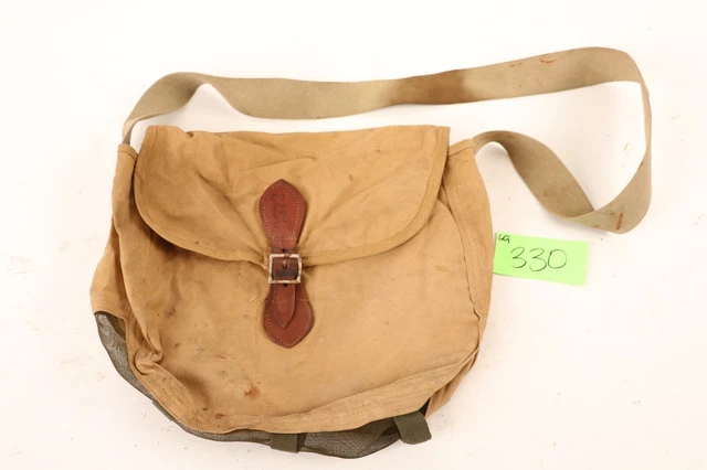 Hunters Bag- Antique Leather Game Bag- Haversack