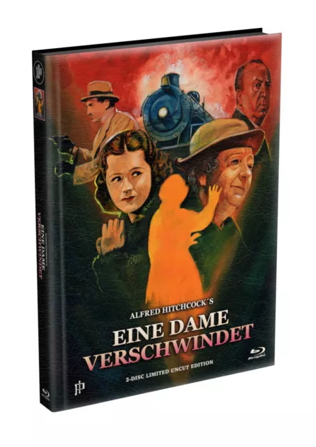 Hitchcock: EINE DAME VERSCHWINDET - 2-Disc Mediabook wattiert Cov. A[BD+DVD]*NEU