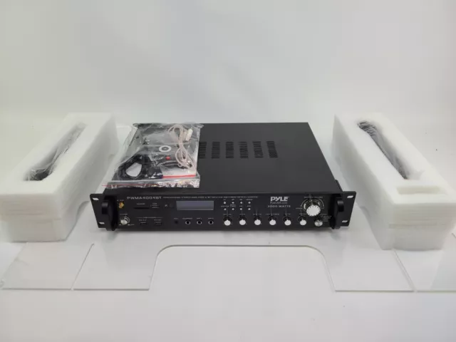 Pyle PWMA4004BT Bluetooth Multi-Channel Hybrid Pre-Amplifier System - 3000W