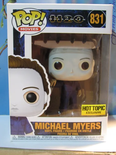 Funko POP! Movies: H20 Halloween MICHAEL MYERS Hot Topic Exclusive #831 MINT
