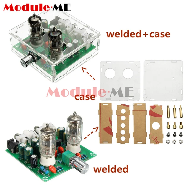 PREAMPLIFIER 6J1 VALVE Preamp Tube Board Headphone Amplifier Buffer