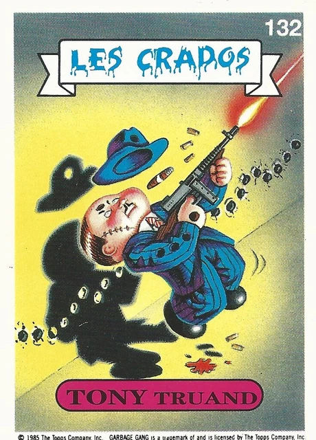 Carte Collection Les Crados Série 1 – Stéphane Spiderman Carter – RARE