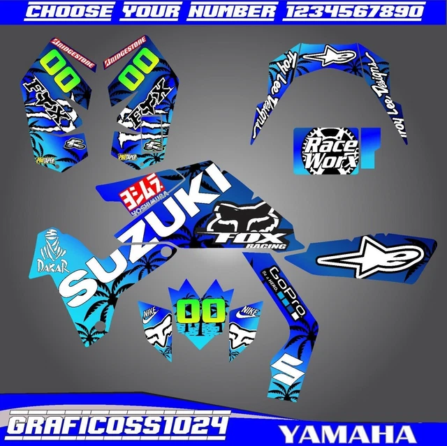 Kit D'autocollants Graphiques Pour Suzuki LTR 450 ATV/UTV/Quad - Neuf