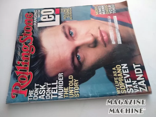 Leo Dicaprio Cover Story Rolling Stone magazine 90s actor March 2 2000