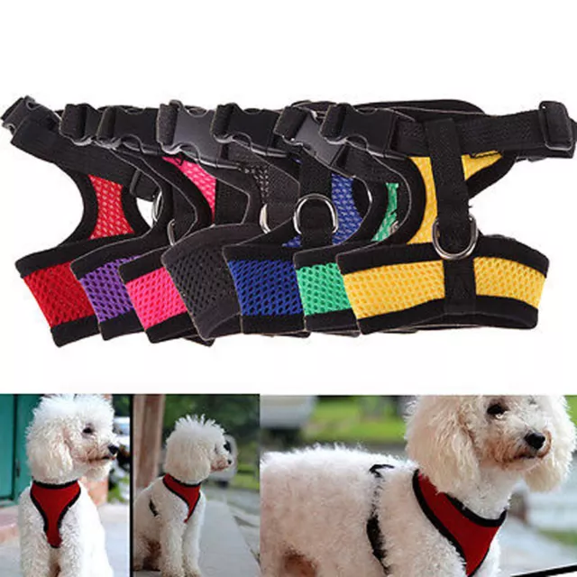 Ne Tirer Chien Pet Harnais Réglable Contrôle Gilet Chiot Réfléchissant XS-XL US