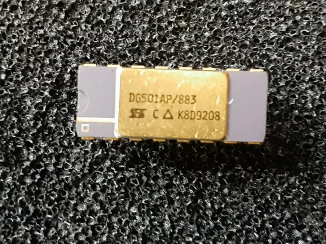 Siliconix Mil Ic Dg501ap/883 Single-Ended Multiplexeur 1 Func 8 Chan Cer Dip Or