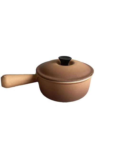 Plat à Gratin Le Creuset N°29 – Enzo Mari – Ovale Chocolat – Vintage Induction