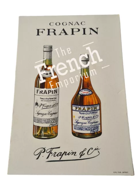 Buvard Cognac Frapin Ancien Segonzac