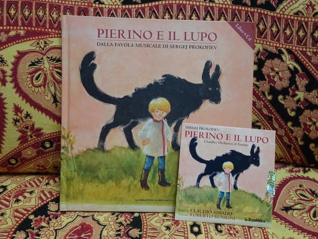 PIERINO E IL lupo. Libro + CD la biblioteca di Repubblica EUR 12,00 ...