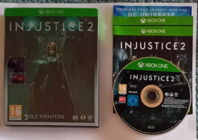 Injustice 2 Steelbook Xbox One Game Limited Special Edition - Free Uk Post