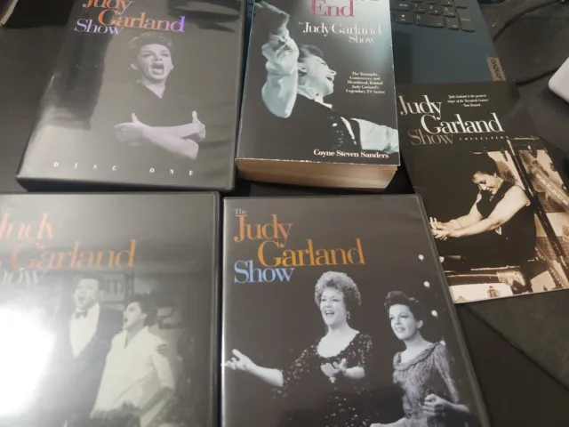 The Judy Garland Show Collection Volume 1 3 4 With Rainbow End Book