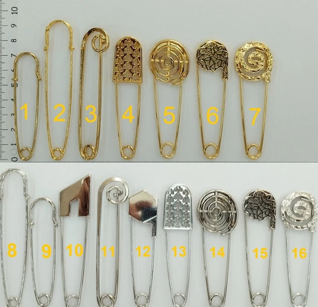 4 Clip Vintage Per Cardigan E Sciarpe - Fermagli Retr&ograve; Per Maglioni E Camicie