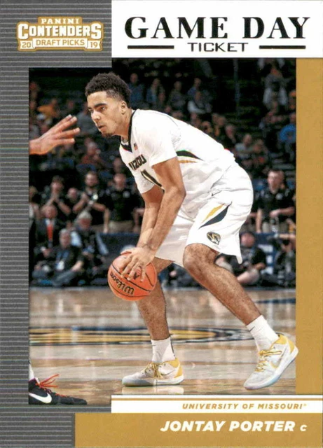 2019-20 Panini Contenders Draft Picks Game Day Tickets #23 Jontay Porter ID:3620