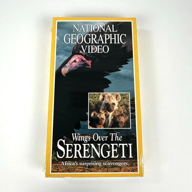 NATIONAL GEOGRAPHIC VIDEO - Wings Over the Serengeti (VHS, 1996
