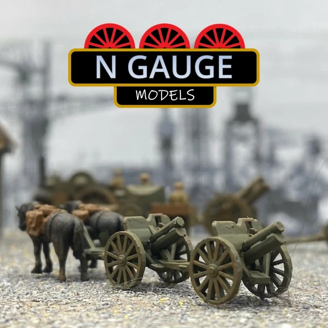 N Scale Painted Military Nissen Hut - WW2 Quonset Hut Model 1:148 For N Gauge Layouts