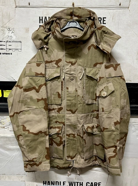Smock Dpm Original Britische Armee MTP Parka Jacke – Winddicht, Mit Kapuze, In Größen 36-44, Camouflage-Muster Britische Armee MTP Jacke
