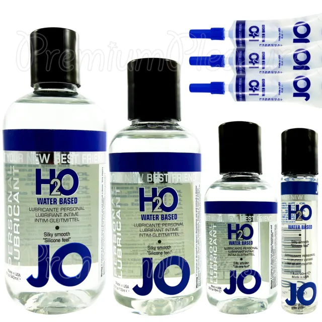 System JO H2O Waterbased Gleitgel Premium Sex Gleitmittel Seidig & Lang