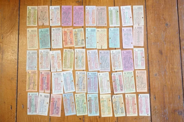 Original London Transport Reisebusse Busticket x50 Ref M