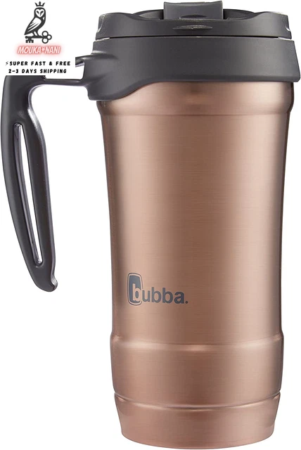 Bubba Insulated Travel Mug Hot Cold Coffee Tumbler Stainless Steel with Handle A 3