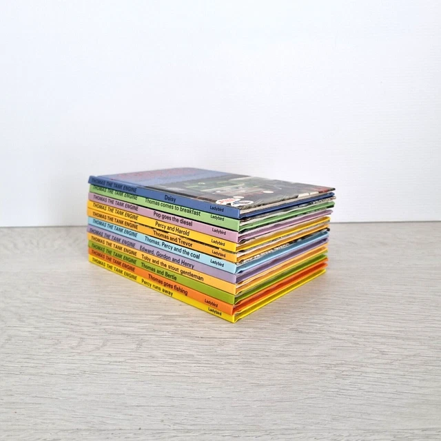 VINTAGE LADYBIRD BOOKS Thomas The Tank Engine And Friends Book Set x 11 ...