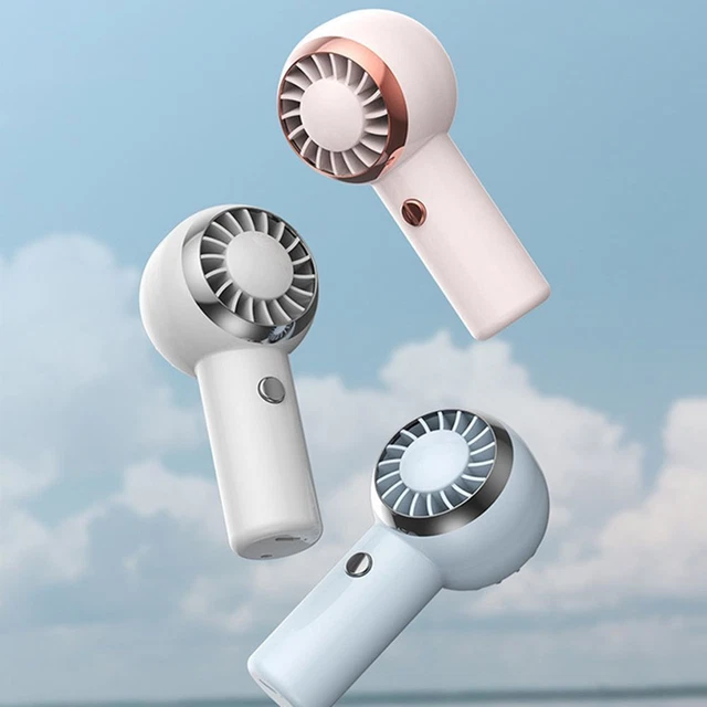 MINI AIR COOLER Handheld Semiconductor Refrigeration Hand Fan USB ...