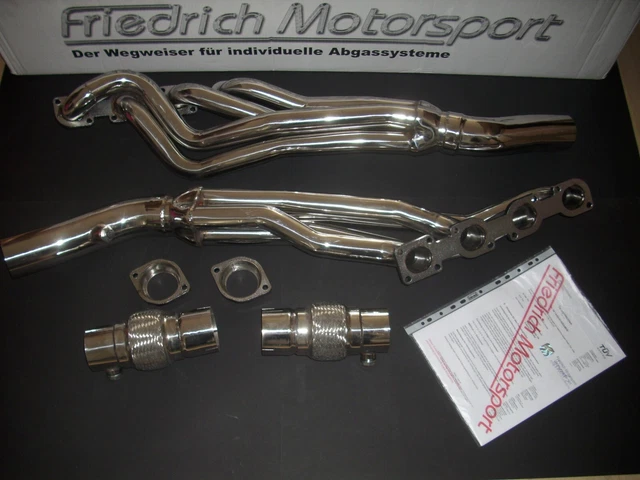 Header BMW E63 645 Ci V8 Original Friedrich Stainlees Steel Tüv NEW MADE GERMANY