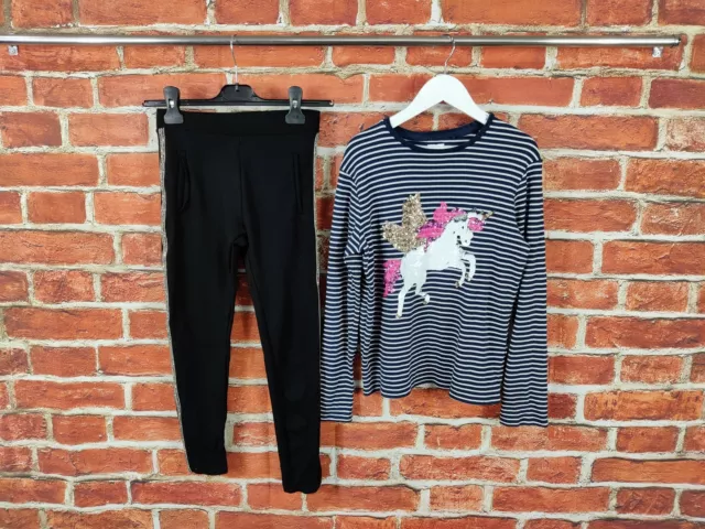 Girls Bundle Age 11-12 Years Zara Next Leggings T-Shirts Sequins Party Set 152Cm