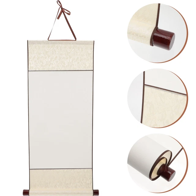 2 Pezzi Mini Pergamene Vuote Per Calligrafia Cinese - Carta Di Riso Per Pittura E Scrittura, Decorazione Parete - Foto 11