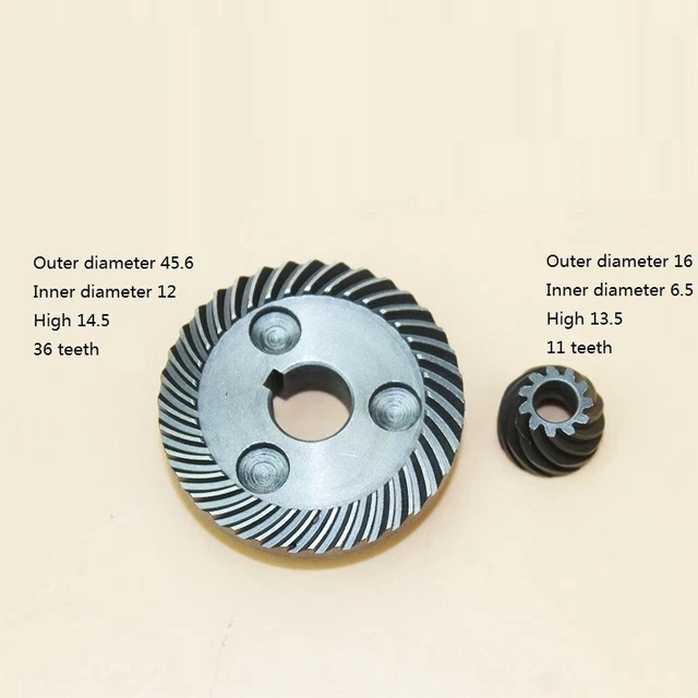 Set ruote coniche parti di riparazione per 9523 smerigliatrice angolare/smerigliatrice angolare strumenti