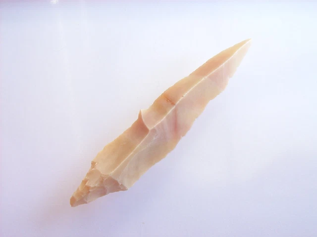 1 Ancient Neolithic Flint Arrowhead, Stone Age,  VERY RARE !