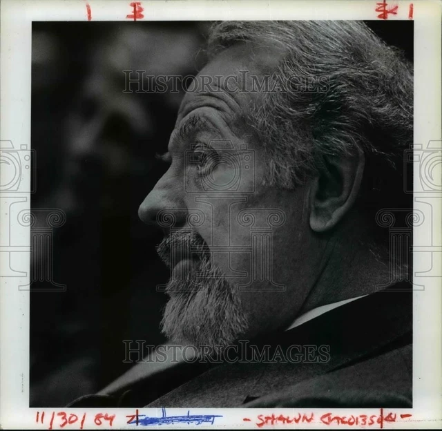 1984 Press Photo H. George Frederickson, President of Eastern Washington Univ.