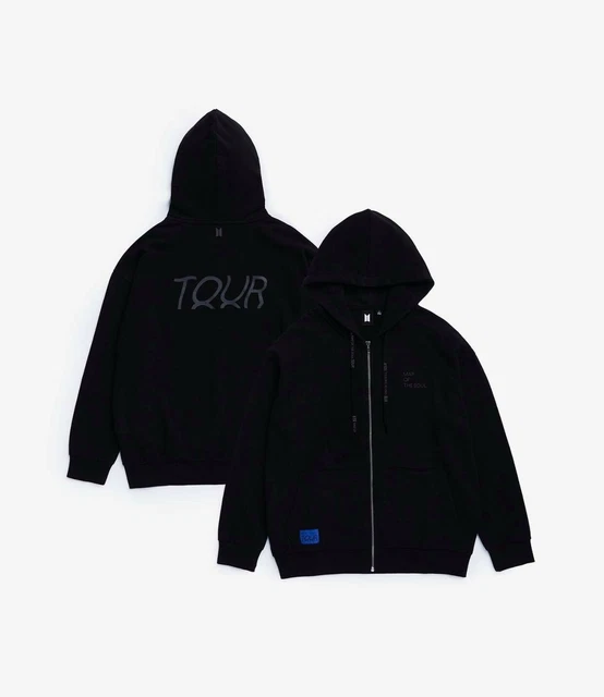 BTS [MOS ON:E] ZIP-UP HOODY (black) L 公式