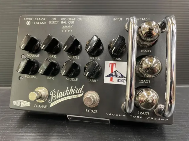 EFFECTRODE Blackbird SR-71 - Preamplificador de tubo - Overdrive usado