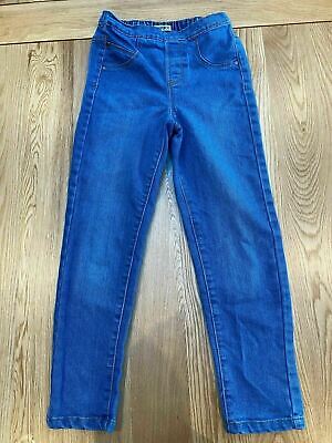 Girls 8-9 Years Jeans Jeggings Skinny Slim Straight Blue Pep & Co S/N197