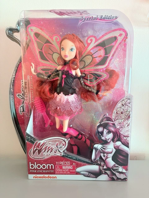 MATTEL WINX CLUB Flora Enchantix avec les deux ensembles d'ailes EUR