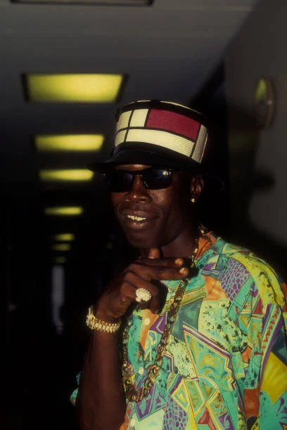 JAMAICAN DANCEHALL ARTIST Shabba Ranks appears in a portrait take - Old ...