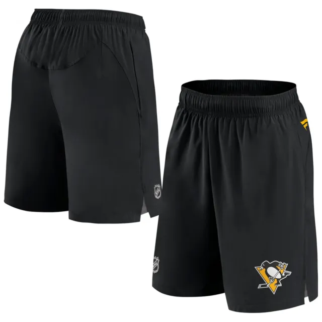 NHL Shorts Pittsburgh Penguins Rink Tech Authentic Pro Performance Hose 2022