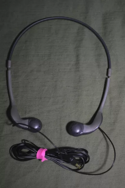 Vintage Radio Shack Stereo Headphones Adjustable Headband Lightweight Vintage Radio Shack Stereo Headphones Adjustable Headband Lightweight