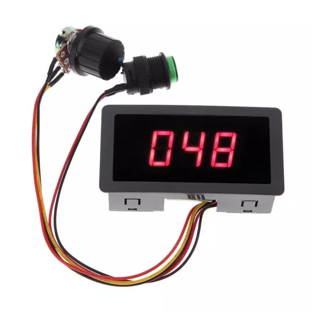 CCM5D Digital Display LED 6V 12V 24V  PWM Motor Controller Speed Regulator