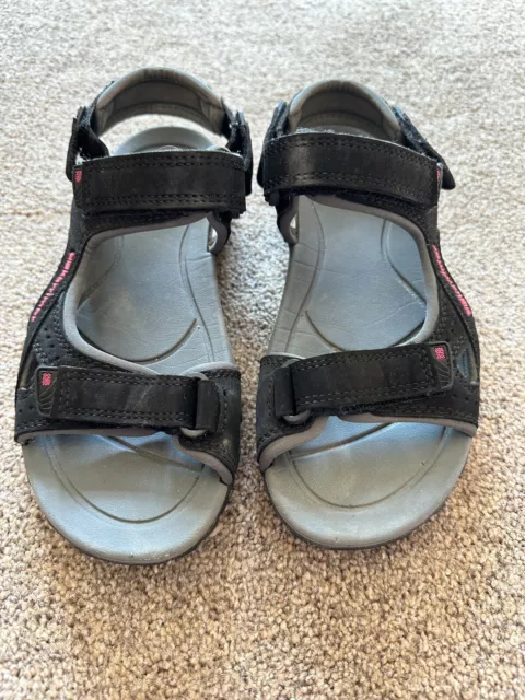 Sandali neri da spiaggia/passeggiata Karrimor - indossati una volta taglia 4