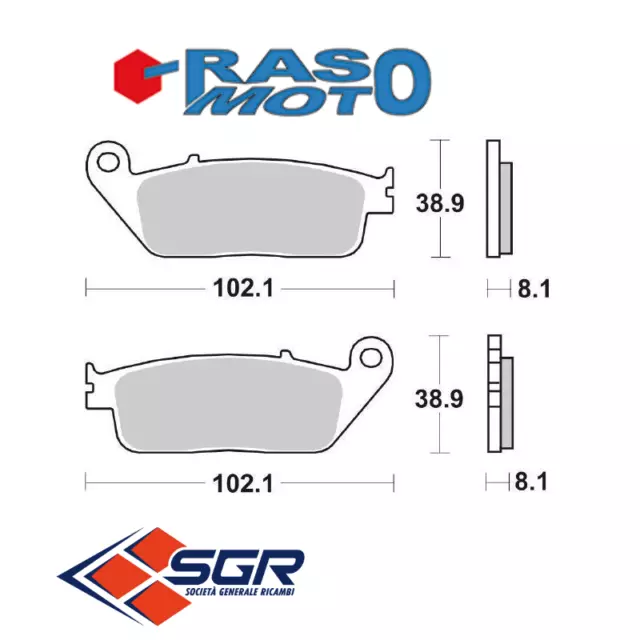 PASTIGLIE FRENO ANTERIORE SBS PER BUELL Blast 500 2001-000 ND