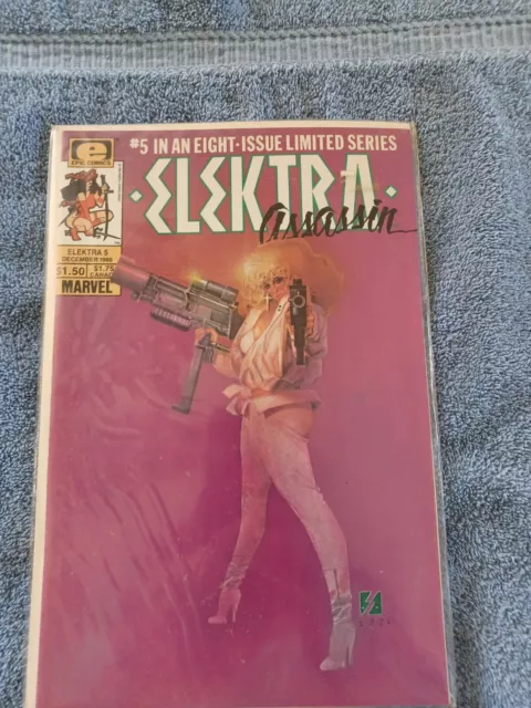 Elektra Assassin #5 Marvel Comics 1984 Frank Miller Book is VF+