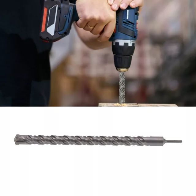 Hammer Drill Bit 2‑ Hand Tool For Concrete Natural Stone Ma GFL
