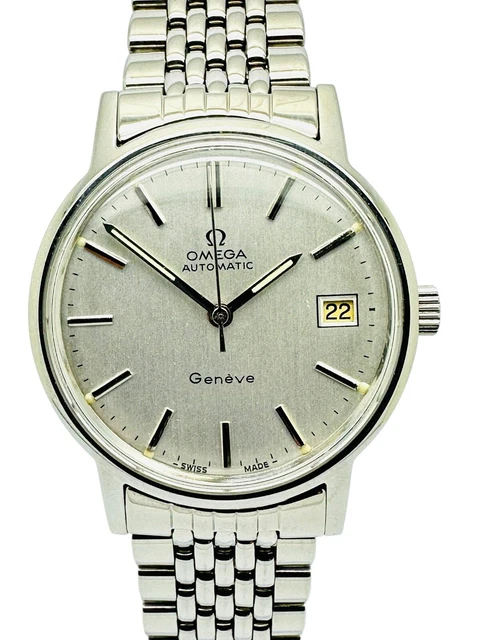 Omega Geneve, Ref. 166.163, Cal. 1012, Men’s Automatic Vintage Watch, 1972