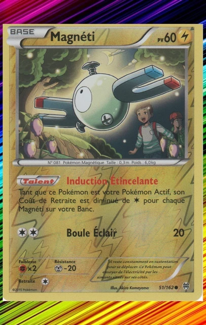 Magnéti Reverse - XY8:Impulsion Turbo - 51/162 - Carte Pokemon Neuve Française