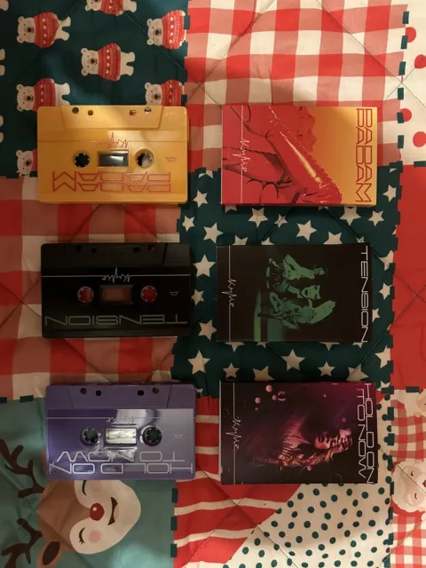 Kylie Minogue Padam, Tension & Hold On To Now Cassettes