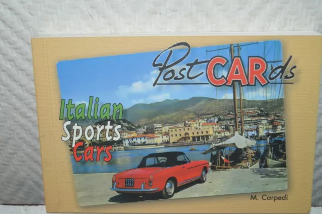 Lot 40 Carte Postale Detachable Voiture Italienne Sport Car Neuf  Cpa