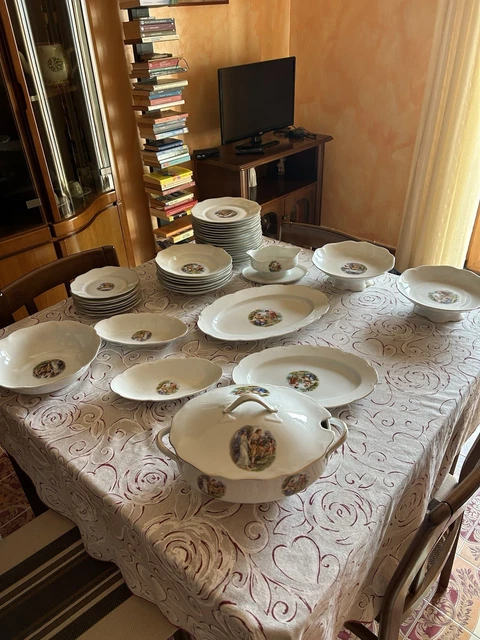 Service De Table Ceramica Laveno Revelli – Totem Colonna – Design Italien