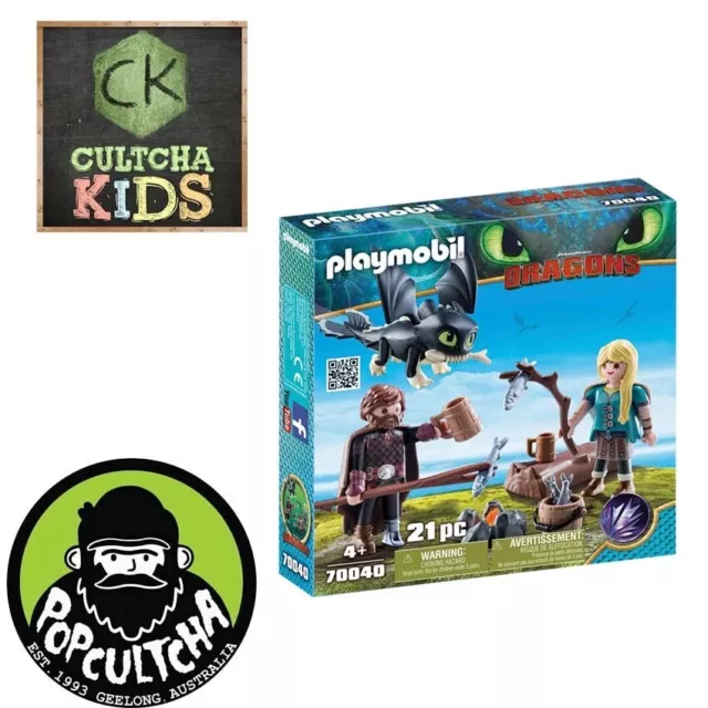 Playmobil Dragons Hiccup And Toothless Play Set