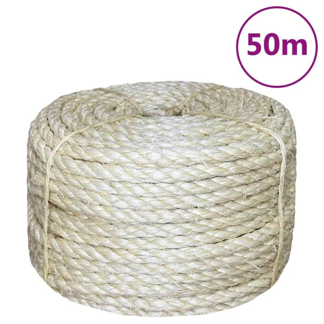 Seil 100% Sisal 8 mm 50 m F9W2
